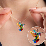 Colar colibri