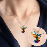 Colar colibri