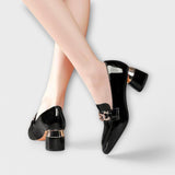 Estilosos Mocassins Krissy de Couro Natural