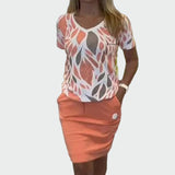 Eva Elegantti Yläosa ja Hame Eksklusiivinen Mallisto