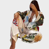 Conjunto elegante de duas peças para mulher