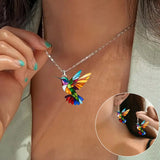 Colar colibri