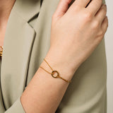 Luxurious Karolína Tennis Bracelet for Day-to-Day