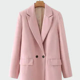 Oversized casaco com corte moderno