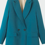 Oversized casaco com corte moderno