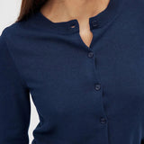 Napillinen neulecardigan Camille