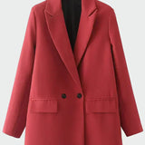 Oversized casaco com corte moderno