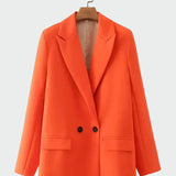 Oversized casaco com corte moderno