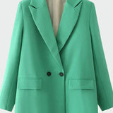 Oversized casaco com corte moderno